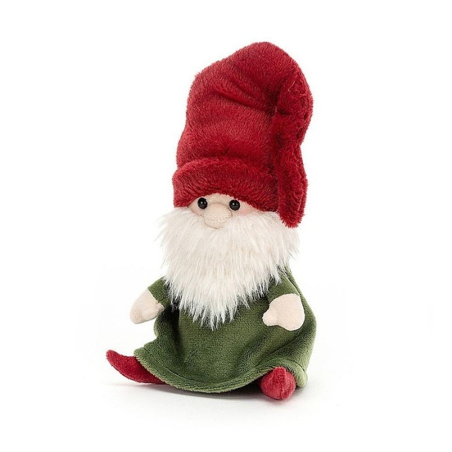 Toys Snuggle Bugz Plush Toys | Nisse Gnome Plush Toys Green