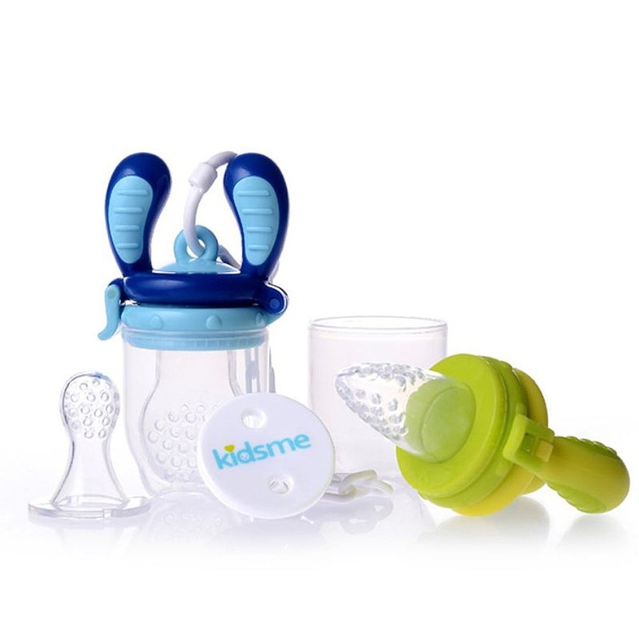 Feeding Snuggle Bugz | Food Feeder Starter Pack Lime & Aquamarine