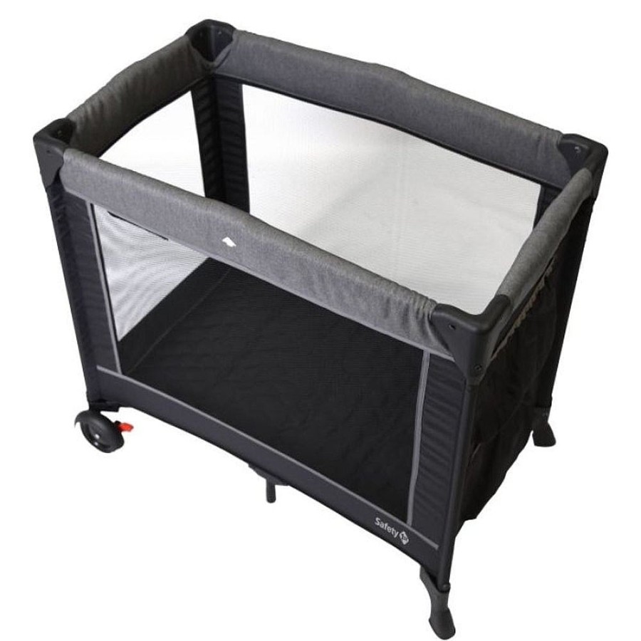 On-The-Go Snuggle Bugz | Mini Dreams Playard - Grey Wolf