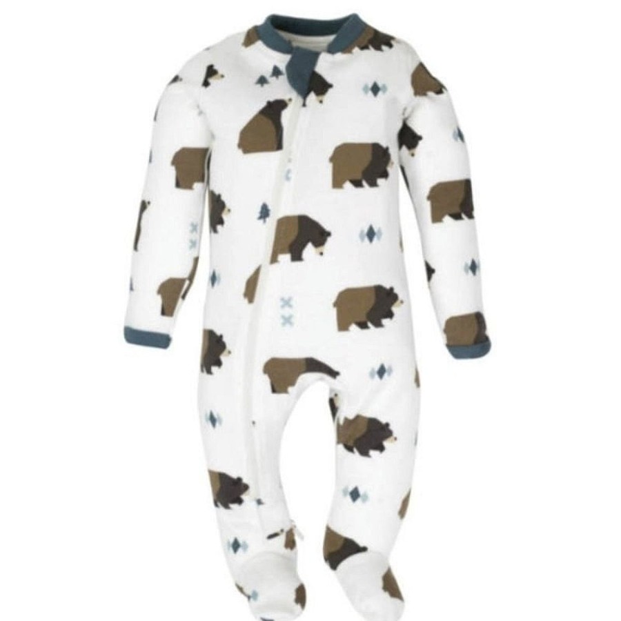 Nursery Snuggle Bugz | Patterned Organic Footed Sleepers