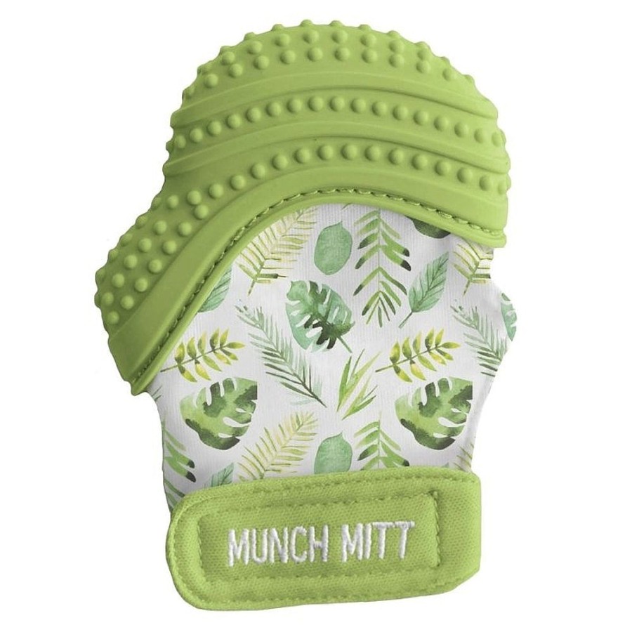 On-The-Go Snuggle Bugz | Munch Mitt Teething Mitts Tropical