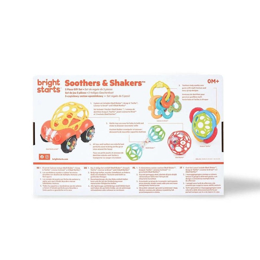 On-The-Go Snuggle Bugz | Soothers & Shakers 5 Piece Gift Set