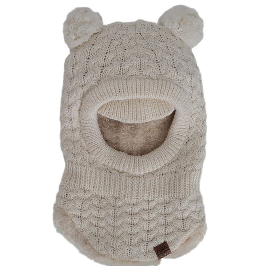 Nursery Snuggle Bugz | Knit Balaclava Cream