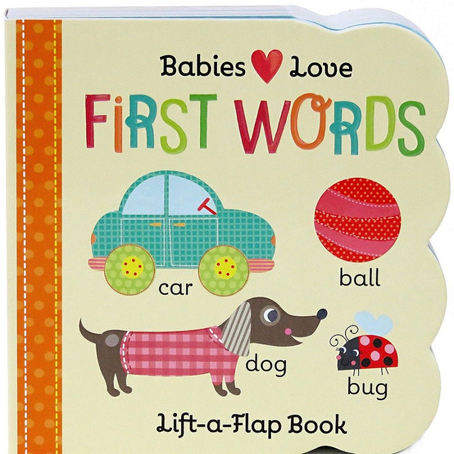 Toys Snuggle Bugz Books | First Words Board Book