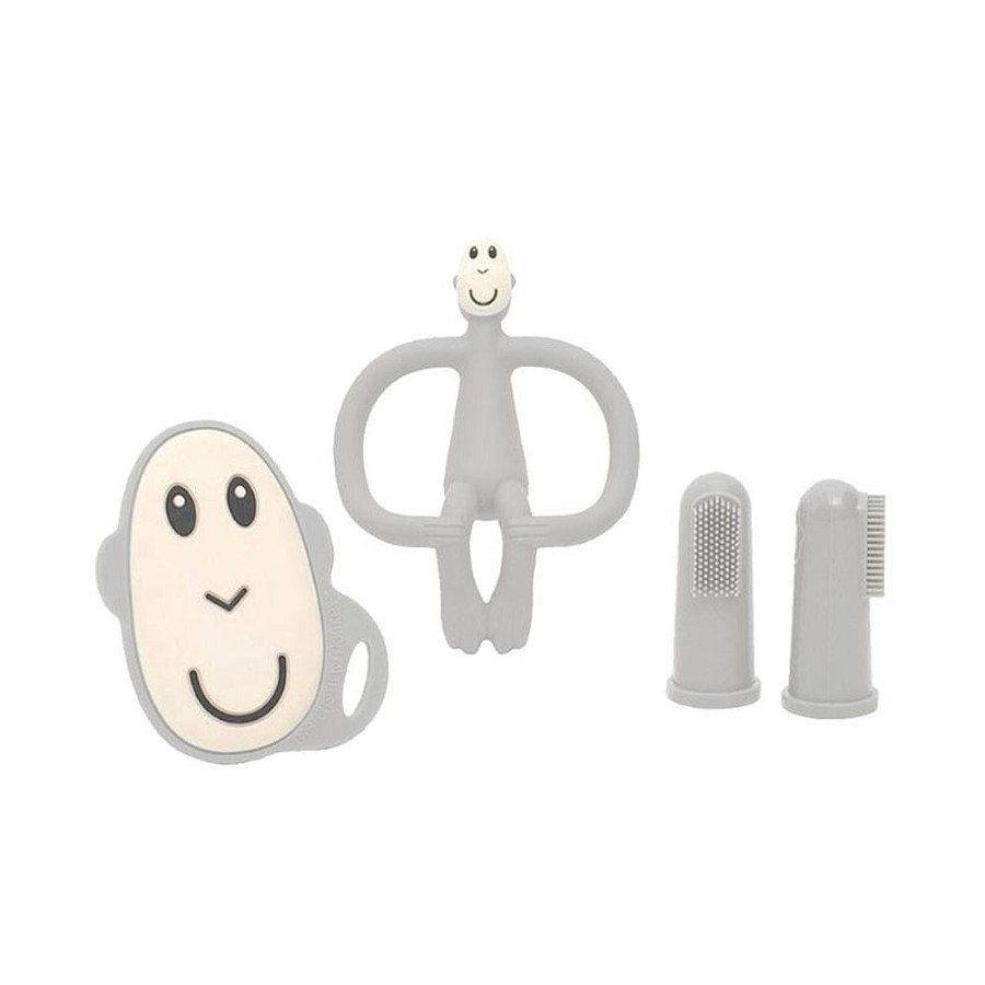 On-The-Go Snuggle Bugz | Teething Starter Set Cool Grey