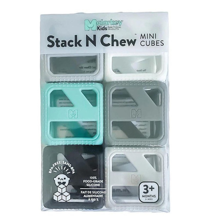 On-The-Go Snuggle Bugz | Stack N Chew Monochrome