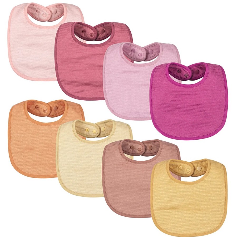 Feeding Snuggle Bugz | Kaffle Feeder Bibs - 8 Pack Girl