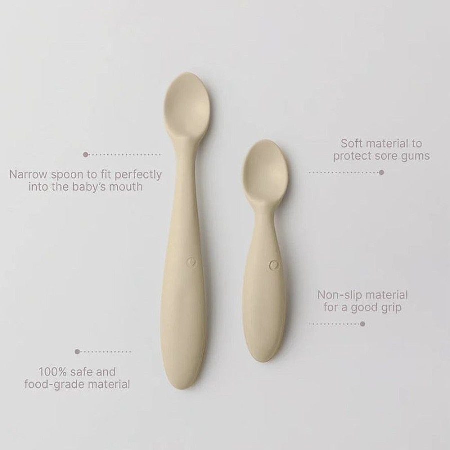 Feeding Snuggle Bugz | Silicone Spoon Set Cloud