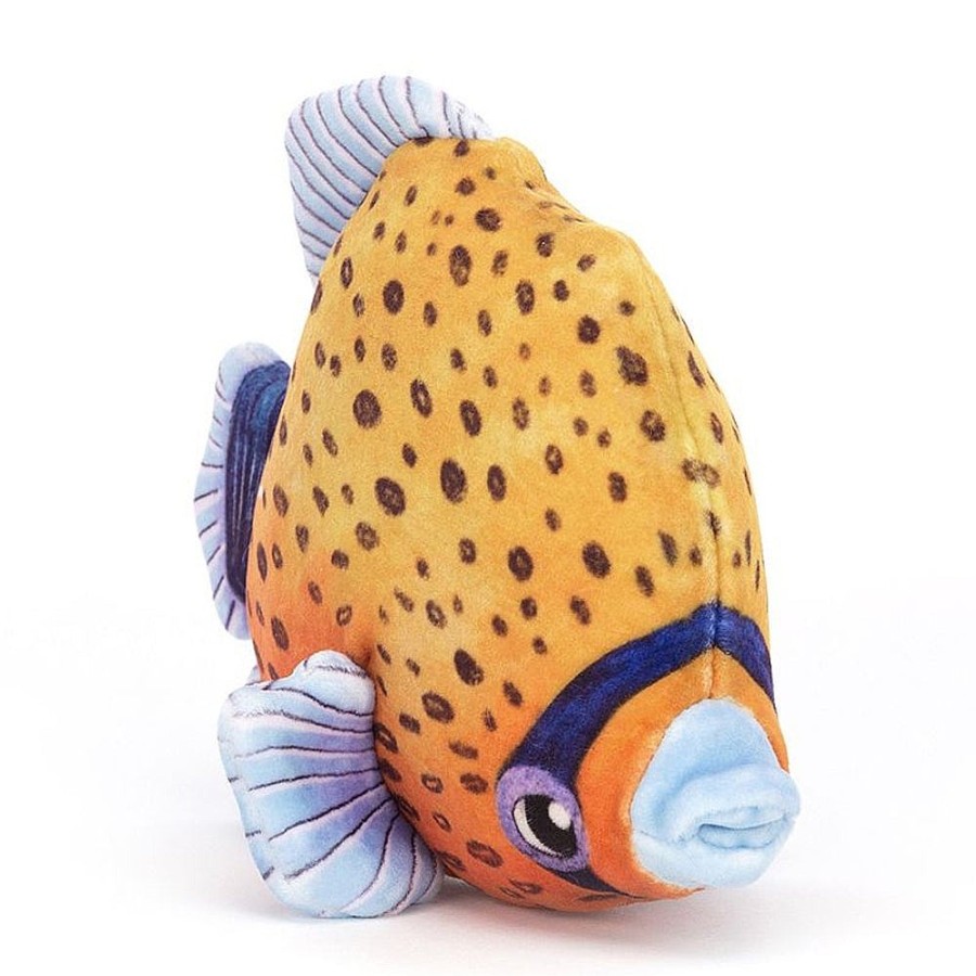 Toys Snuggle Bugz Plush Toys | Fishiful Friends Orange