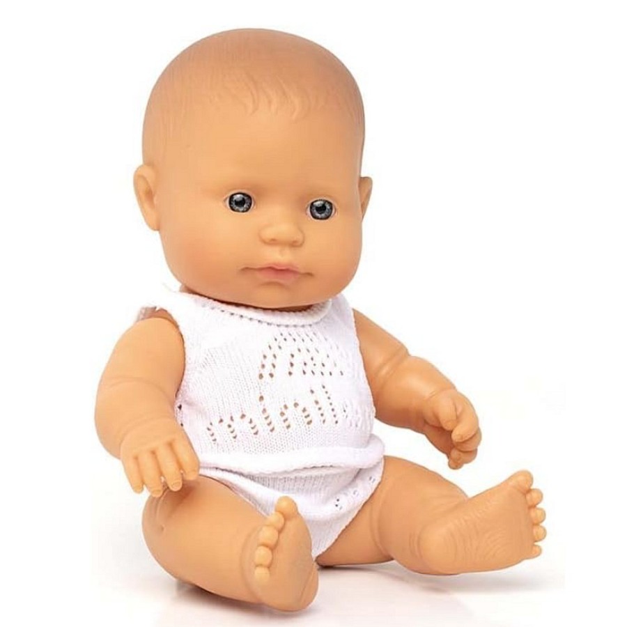 Toys Snuggle Bugz Dolls | Baby Doll Caucasian Girl - 8.25"