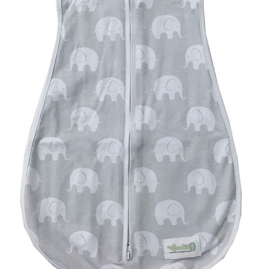 Nursery Snuggle Bugz | Original Swaddle - Grey Elephant