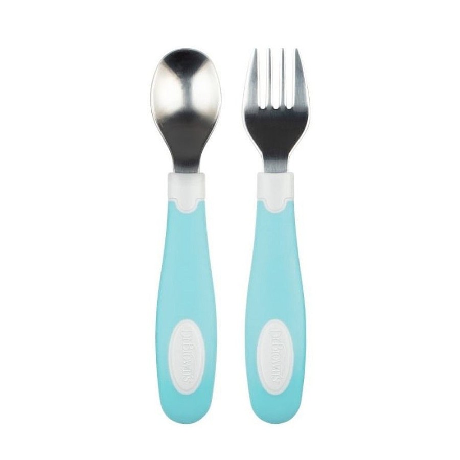 Feeding Snuggle Bugz | Soft Grip Spoon & Fork Set