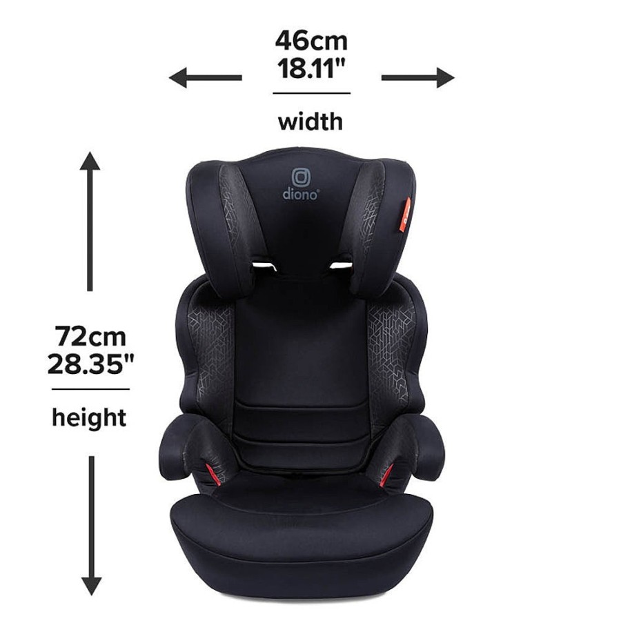 Car Seats Snuggle Bugz Booster Car Seats | Everett Nxt Booster Seat Black