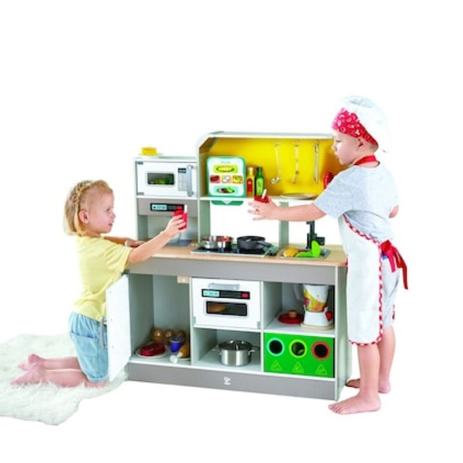 Toys Snuggle Bugz Pretend Play | Deluxe Kitchen Playset With Fun Fan Stove