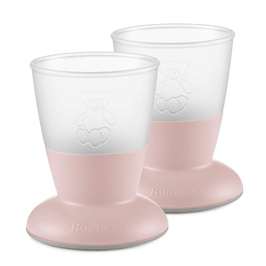 Feeding Snuggle Bugz | Baby Cup - 2 Pack Powder Pink