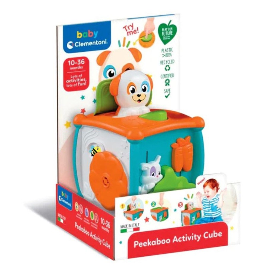 Toys Snuggle Bugz Activity Toys | Peek-A-Boo Activity Cube