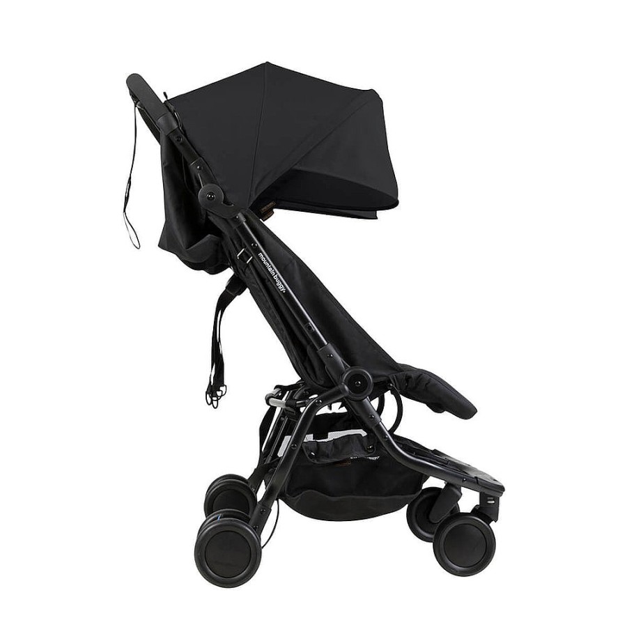 Strollers Snuggle Bugz Double Strollers | Nano Duo Buggy Double Stroller Black