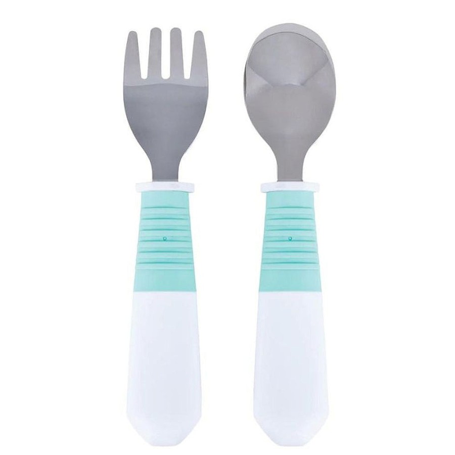 Feeding Snuggle Bugz | Toddler Fork And Spoon Sets Mint