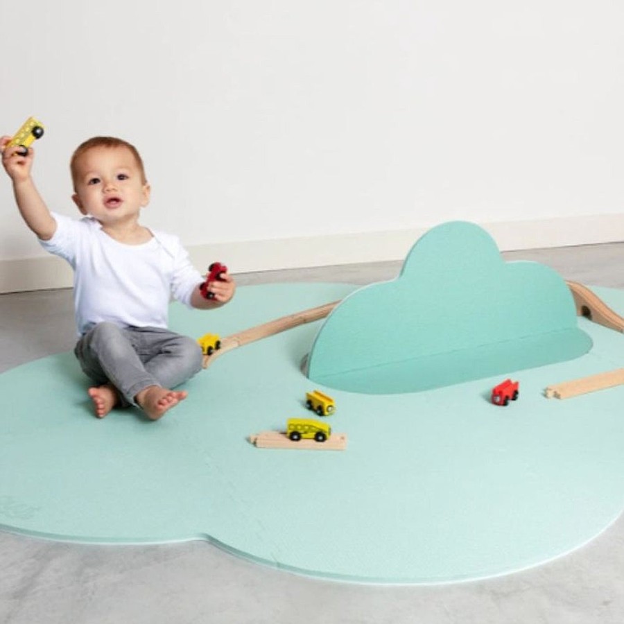 Toys Snuggle Bugz Activity Toys | Cloud Playmat Pearl Grey