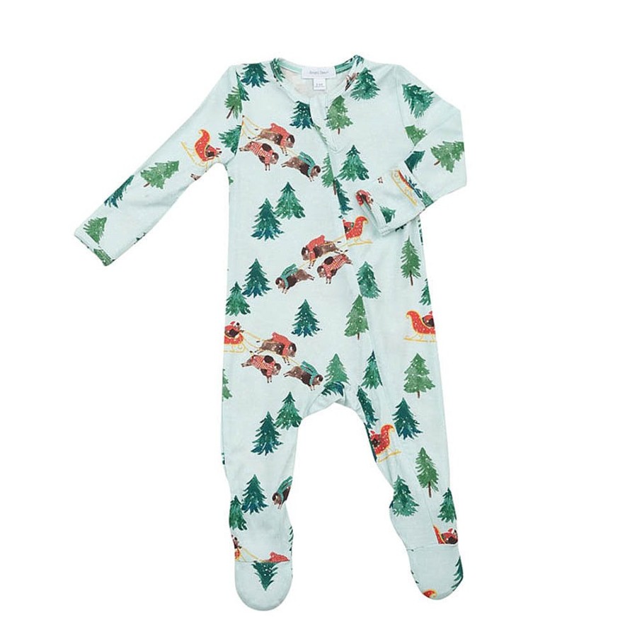 Nursery Snuggle Bugz | Holiday Zipper Footies