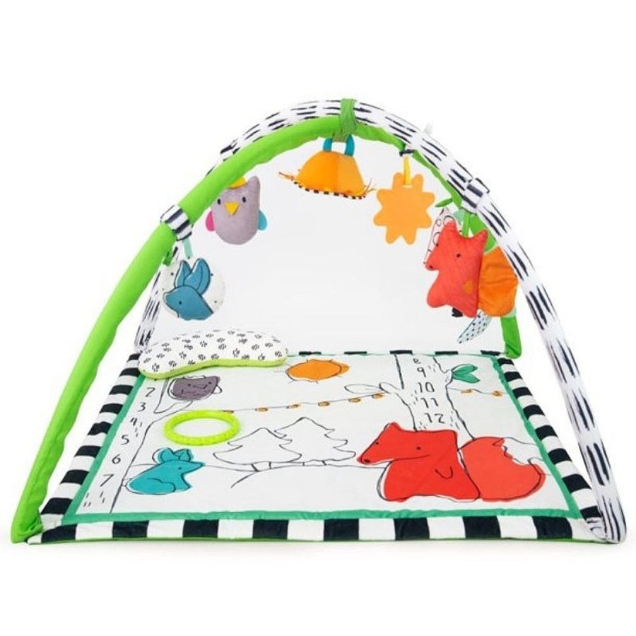 Toys Snuggle Bugz Activity Toys | Gone Campin' Woodland Sensory Activity Playmat