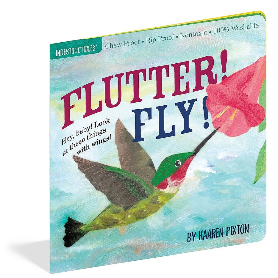 Toys Snuggle Bugz Books | Indestructibles! Flutter! Fly! Book