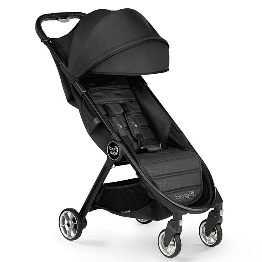 Strollers Snuggle Bugz Lightweight & Travel Strollers | City Tour 2 - Pitch Black