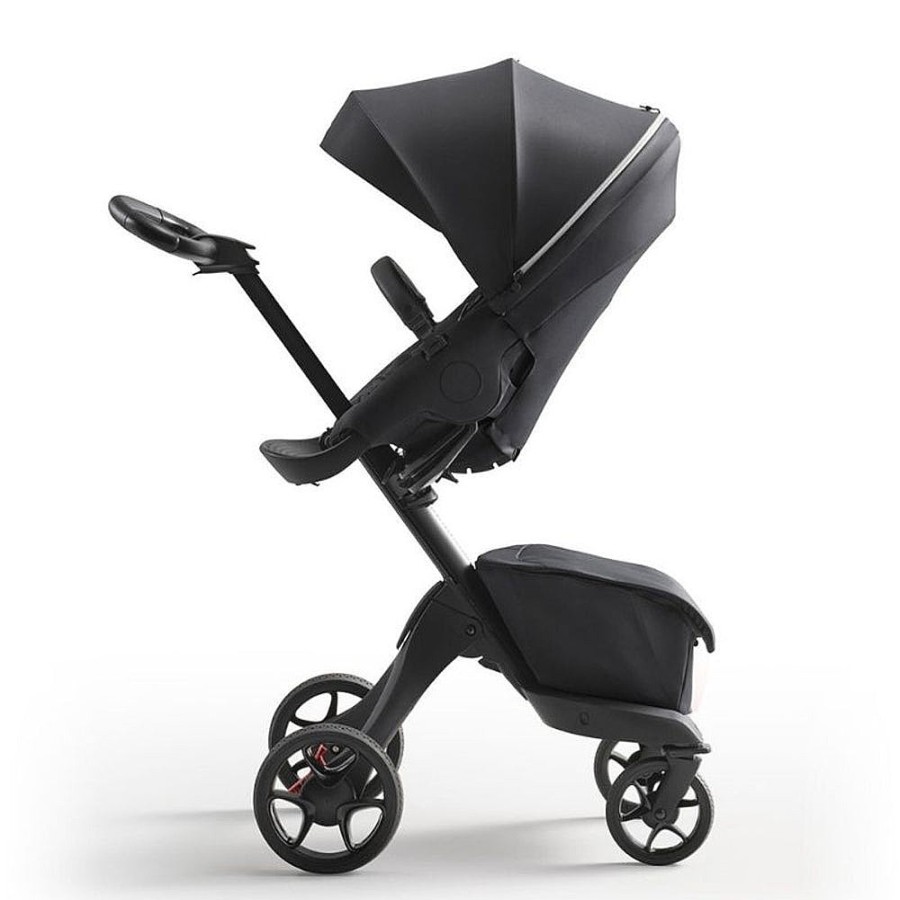 Strollers Snuggle Bugz Full Size Strollers | Xplory X Stroller Rich Black