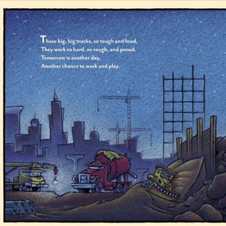 Toys Snuggle Bugz Books | Goodnight Construction Site Book