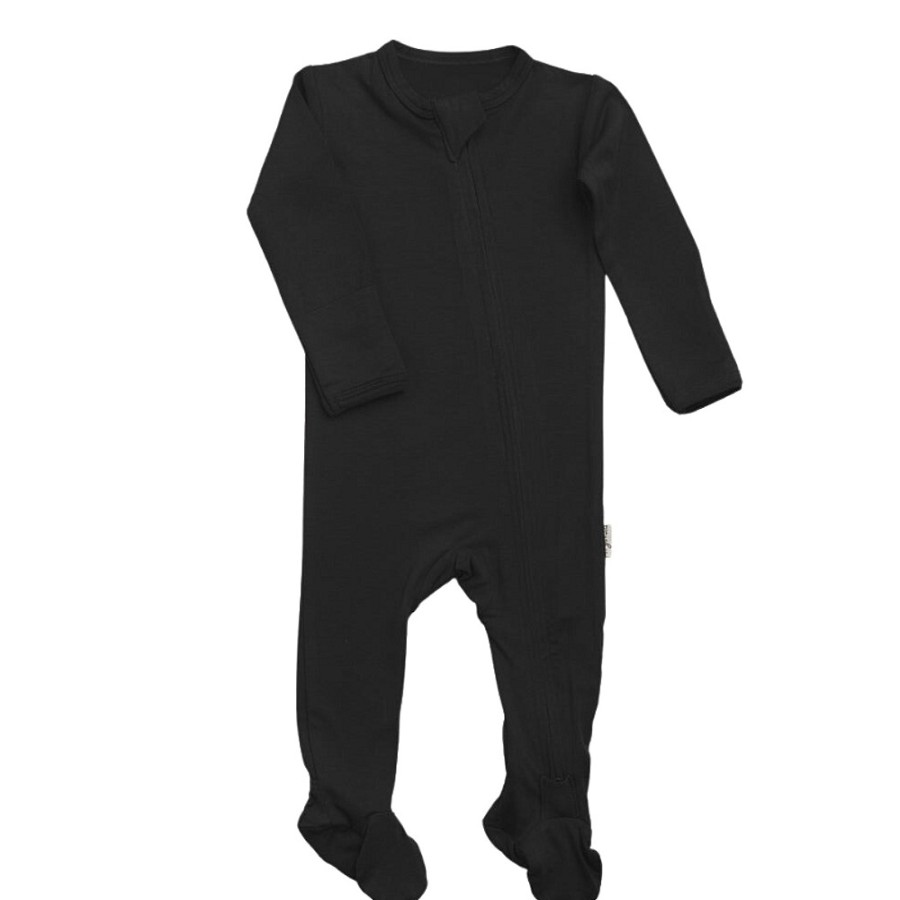 Nursery Snuggle Bugz | Bamboo Footed Sleepers Night Black