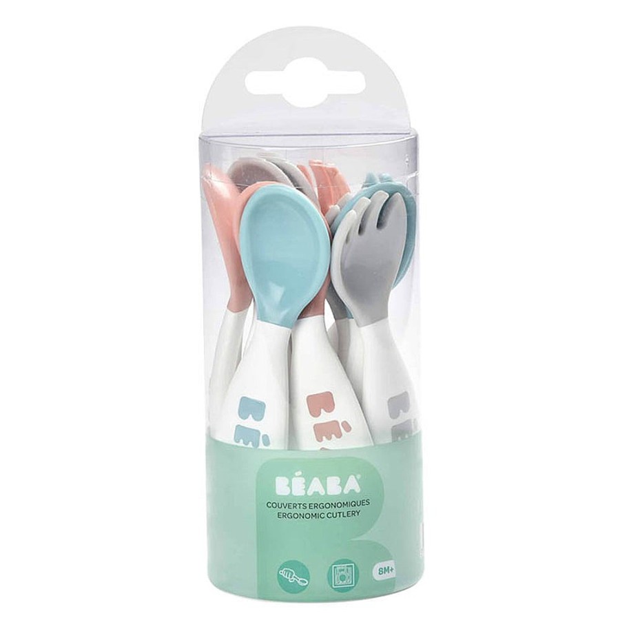 Feeding Snuggle Bugz | 2Nd Stage Ergonomic Cutlery [Set Of 10] Breeze