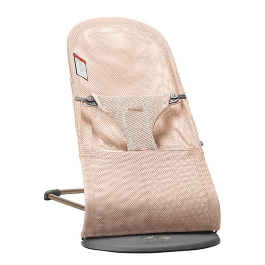 On-The-Go Snuggle Bugz | Bouncer Bliss - Mesh Pearly Pink