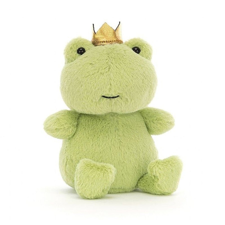 Toys Snuggle Bugz Plush Toys | Crowning Croaker Green