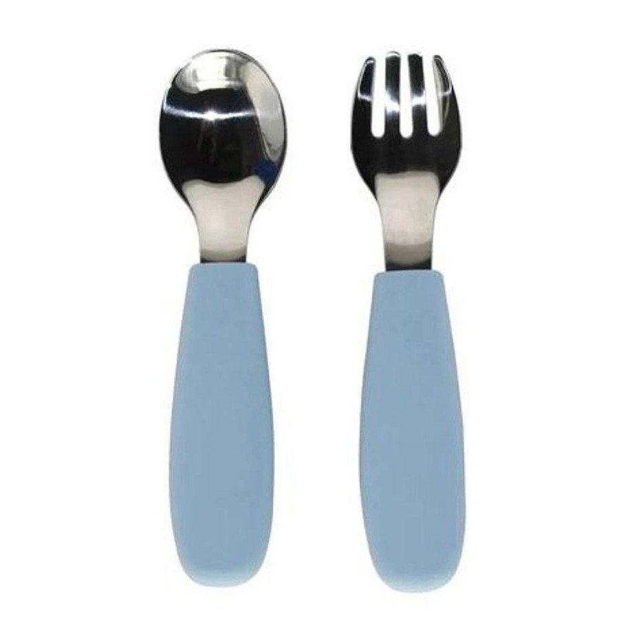 Feeding Snuggle Bugz | Toddler Cutlery Set Leaf