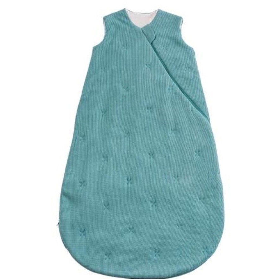 On-The-Go Snuggle Bugz | Waffle Sleep Bag 1Tog Smoke Blue