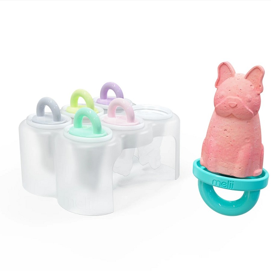 Feeding Snuggle Bugz | Animal Ice Pops With Tray - 6 Pack