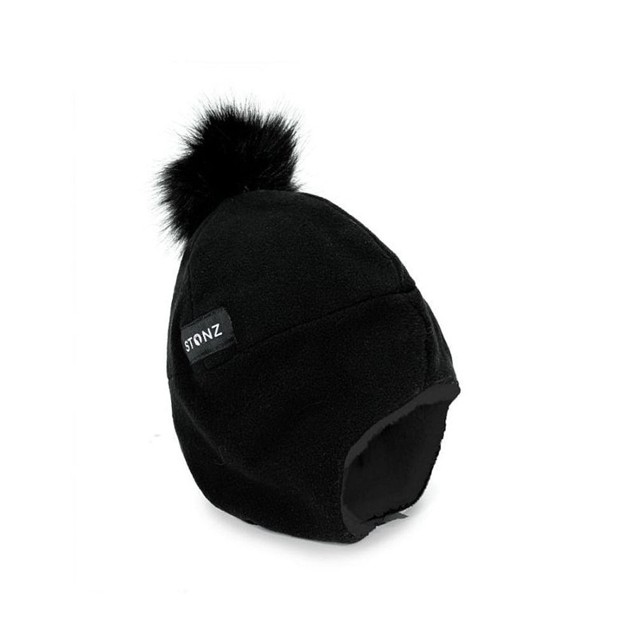 Nursery Snuggle Bugz | Fleece Hat Black