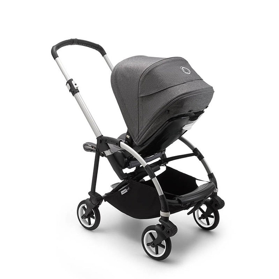 Strollers Snuggle Bugz Full Size Strollers | Bee6 Complete Stroller Grey Melange