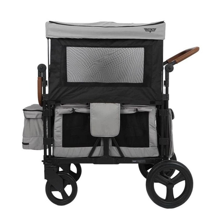 Strollers Snuggle Bugz Wagons | Xc 2 Passenger Stroller Wagon Grey