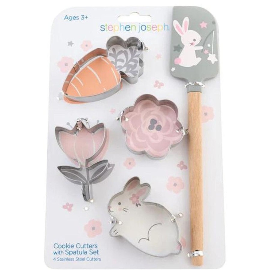 Toys Snuggle Bugz Pretend Play | Cookie Cutter & Spatula Set