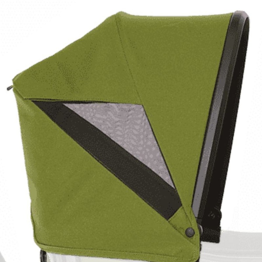 Strollers Snuggle Bugz Wagons | Cruiser Xl Retractable Canopy Heather Grey