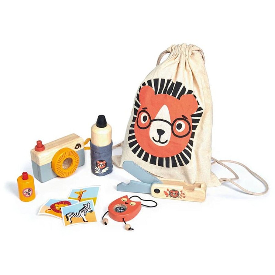 Toys Snuggle Bugz Wooden Toys | Safari Adventure Set