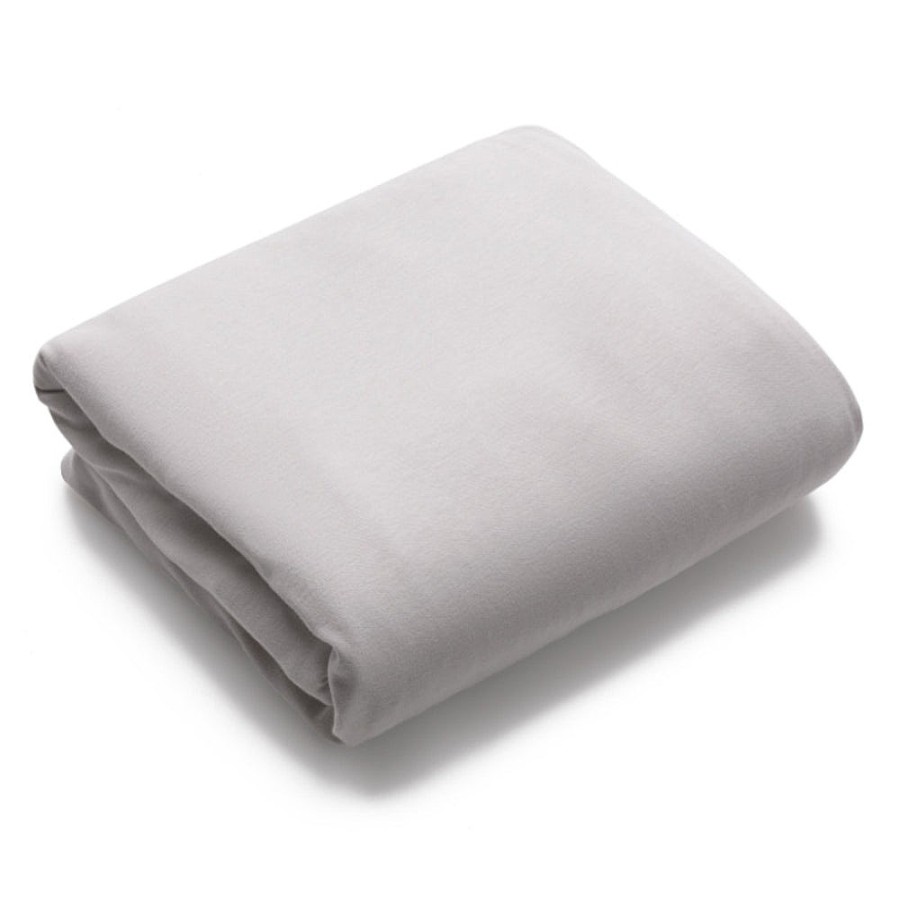 On-The-Go Snuggle Bugz | Stardust Cotton Sheet - Mineral White