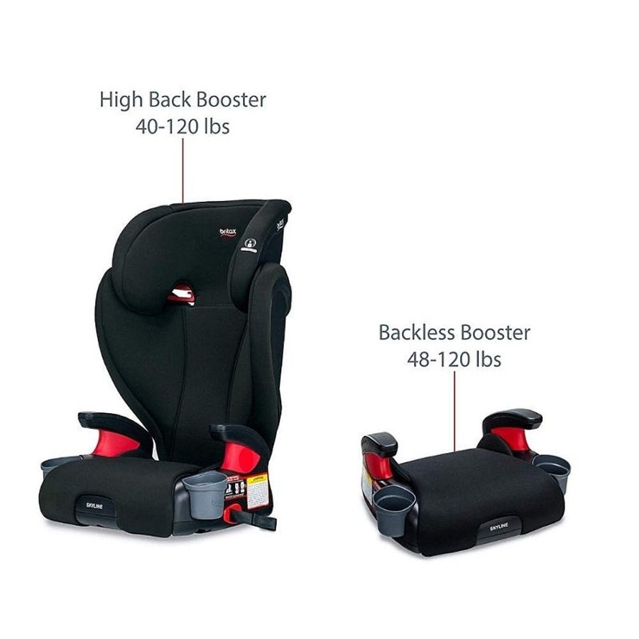 Car Seats Snuggle Bugz Booster Car Seats | Skyline Booster Seat - Dusk (Removeable Back)